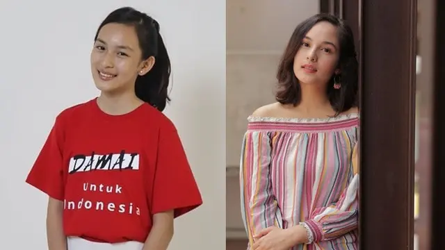 5 Bukti Penyanyi Cilik Shanna Shannon Mirip Chelsea Islan
