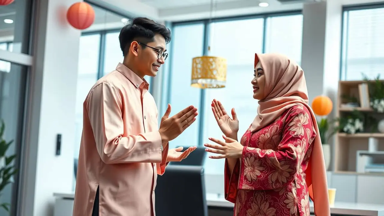 ucapan lebaran untuk atasan