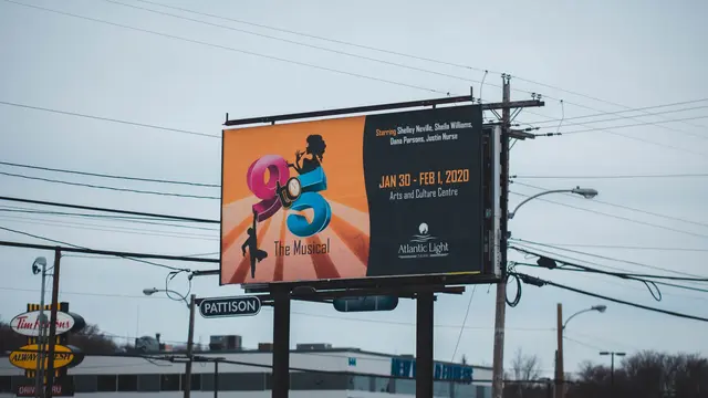 Ilustrasi Papan Billboard