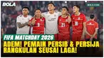 Momen Langka! Pemain Persib dan Persija Kompak Menyanyikan Tanah Airku Seusai Laga
