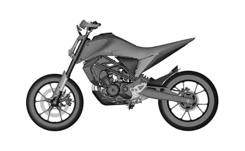 Desain paten Honda CB125M