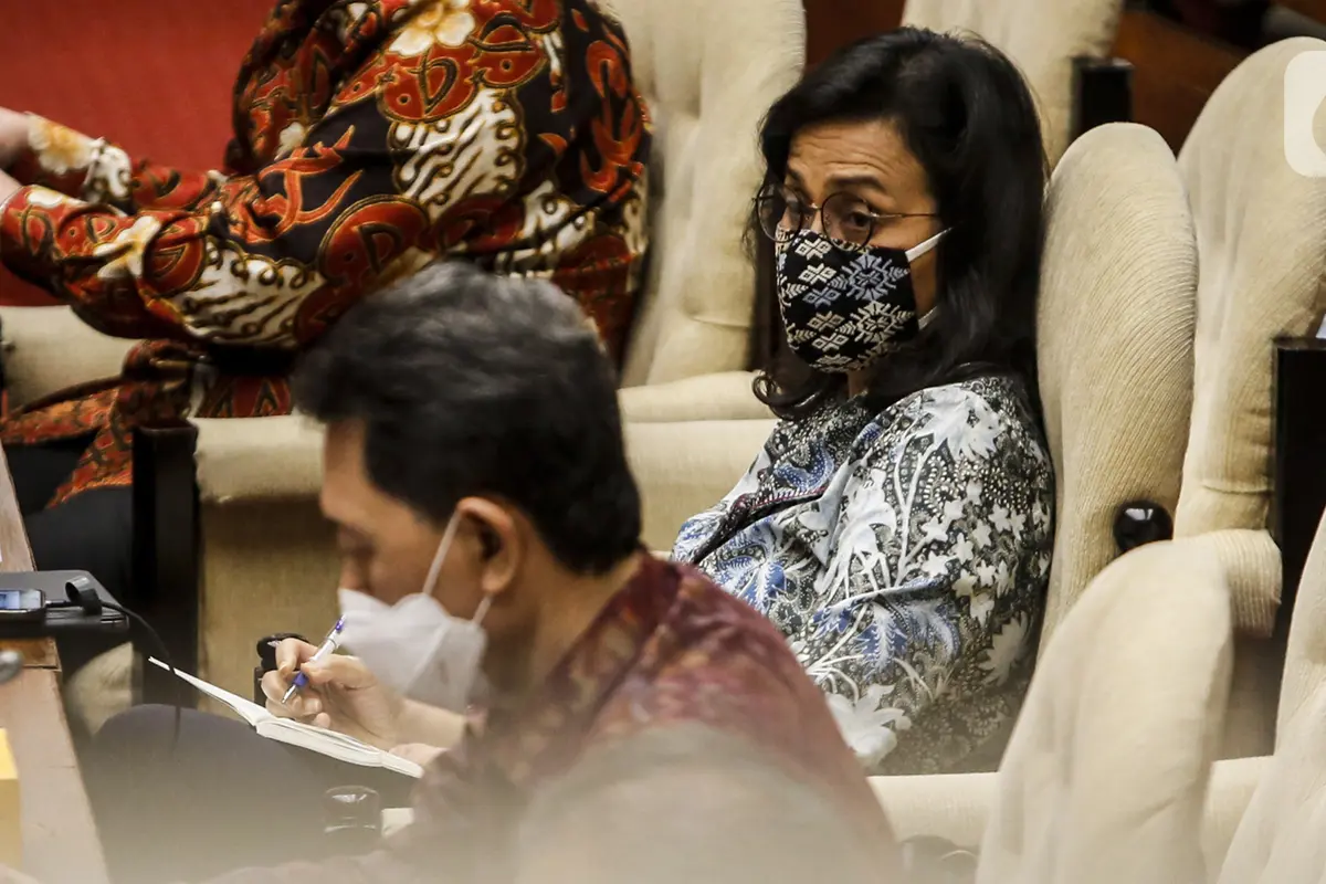 FOTO: Sri Mulyani Bahas Program PEN Bersama Komisi XI DPR