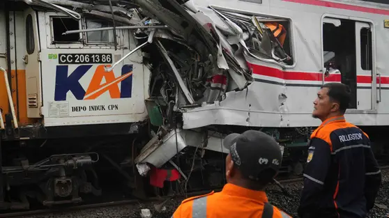 KNKT Ungkap Komunikasi Kacau Sebelum Tabrakan Kereta di Bekasi
