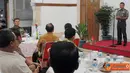 Citizen6, Bandung: Pangdam III/Siliwangi Mayor Jenderal TNI M. Munir menggelar acara silaturrahmi dengan Insan Pers di Ruang Silihwangi Makodam III/Slw Jalan Aceh No.69 Bandung, Kamis (13/10).
