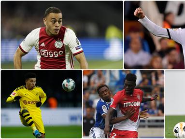 Bermain dalam skuat utama klub adalah pencapaian bagi para pemain muda. Dengan tampil bersama skuat utama, mereka bisa menambah pengalaman serta mencuri perhatian dengan penampilan apik mereka. Berikut 10 wonderkid dengan menit terbanyak bermain di Eropa.(kolase foto AFP)