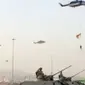 Menag memastikan para WNI korban jatuhnya crane akan menerima santunan, hingga militer Arab Saudi menggelar parade pengamanan haji.