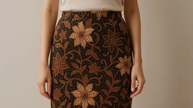 Model Rok Span Batik yang Cantik untuk Gaya Kasual