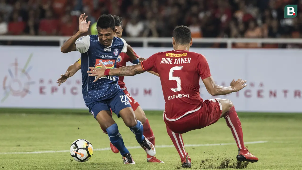 Persija Jakarta Bungkam Arema FC