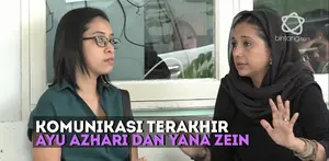 Sebagai sahabat, Ayu Azhari kenang kembali komunikasinya dengan Yana Zein.