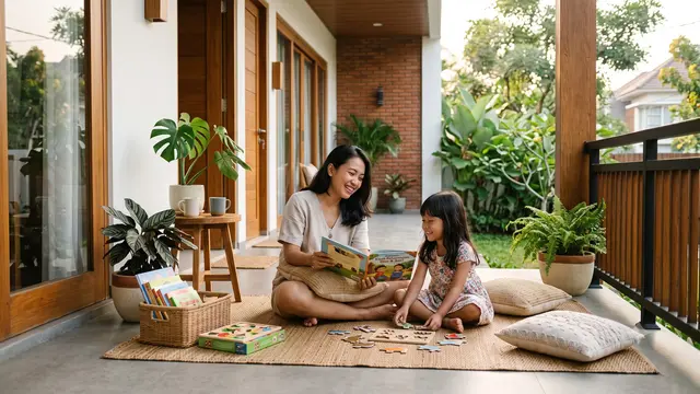 Ide Pojok Santai di Teras Rumah
