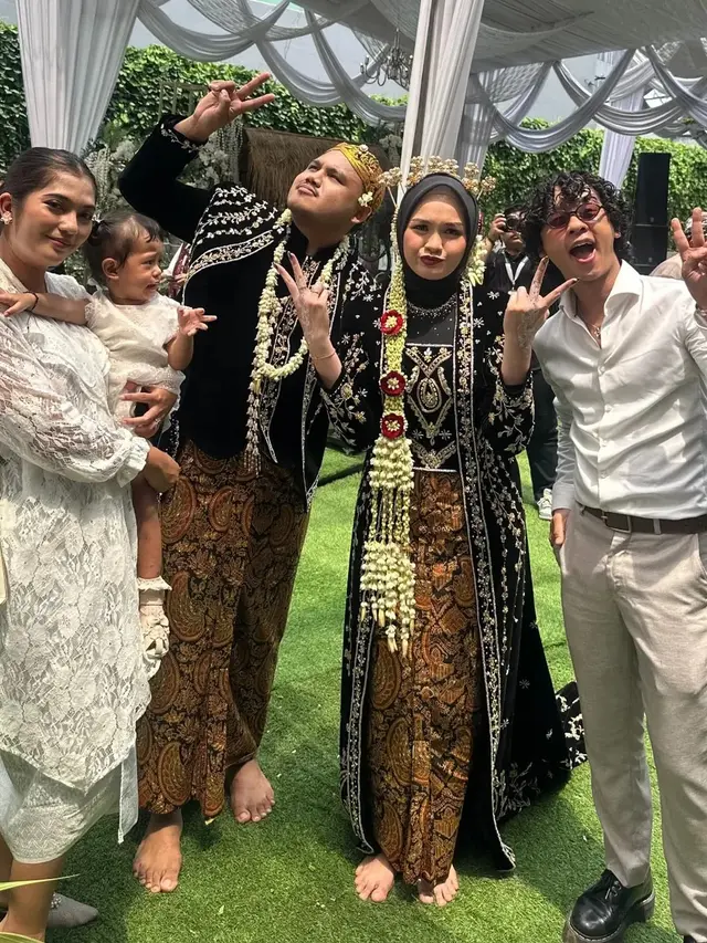Dimansyah Laitupa dan Salma Salsabil Menikah