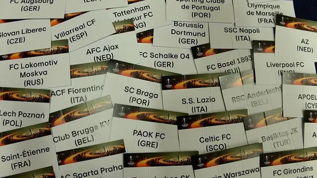 Drawing Liga Europa 2015-2016. (UEFA)