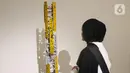 Pameran karya instalasi seni tersebut bertajuk "Kawah Ojol". (Liputan6.com/Herman Zakharia)