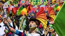 Keragaman budaya tersebut telah dinyatakan sebagai warisan budaya takbenda oleh UNESCO pada tahun 2009. (JOAQUIN SARMIENTO/AFP)