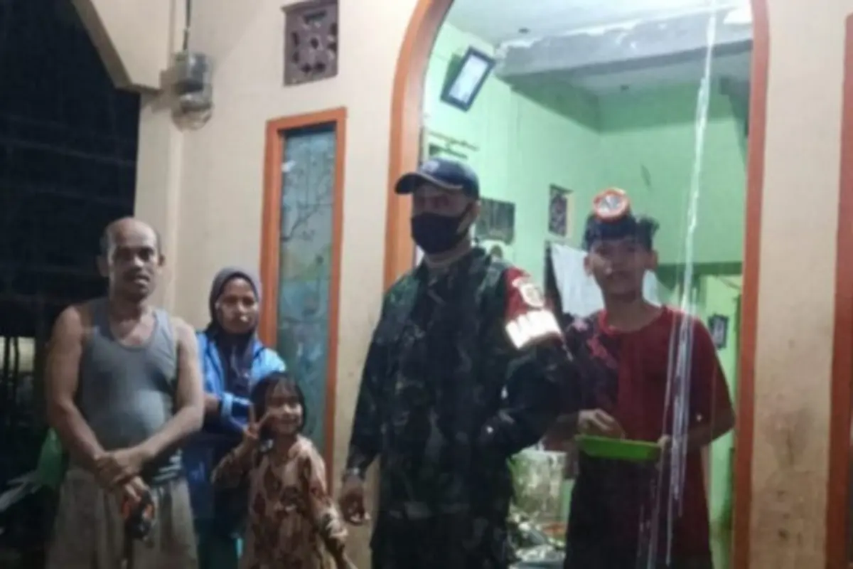 Banjir melanda Nagari Manggilang, Kabupaten Limapuluh Kota pada Kamis (29/4/2021) malam.