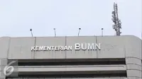 Gedung Kementrian BUMN. (Liputan6.com/Angga Yuniar)