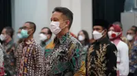 Menteri Kesehatan RI Budi Gunadi Sadikin membuka Seminar Nasional Pengendalian Nyamuk di Gedung Kementerian Kesehatan, Jakarta pada 30 November 2021. (Dok Kementerian Kesehatan RI)