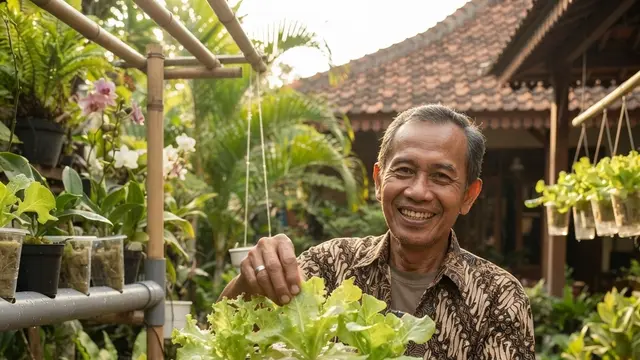 Cara Menanam Selada Hidroponik dari Gelas Plastik Bekas