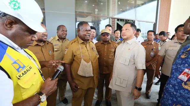 Mendagri Tito Tinjau KPP Papua Barat Daya, Dorong Gedung Segera Difungsikan