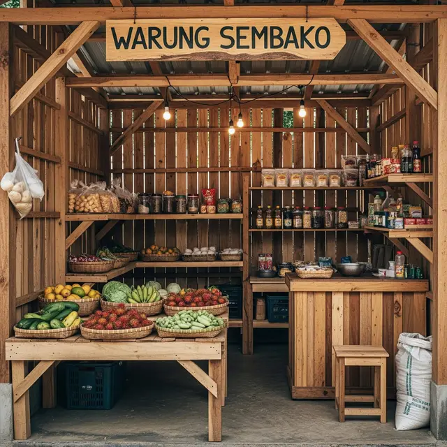 Warung Sembako Modal 5 Juta