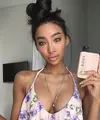 Moon Gabi memang terlihat seperti orang asing, padahal model ini merupakan orang Korea Selatan 100%. Ia mengaku jika dirinya memang mempunyai kulit yang coklat. (Foto: koreaboo.com)
