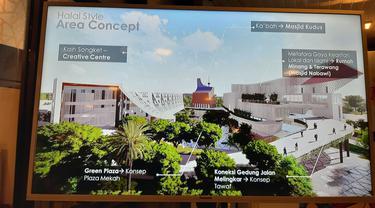 Konsep Halal Park akan memberikan nuansa seperti mengunjungi Makah-Madinah.