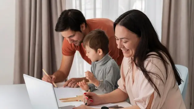 Berbagi tanggung jawab dengan pasangan