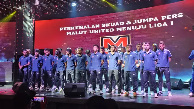 Launching tim Malut United untuk Liga 1 2024/2025