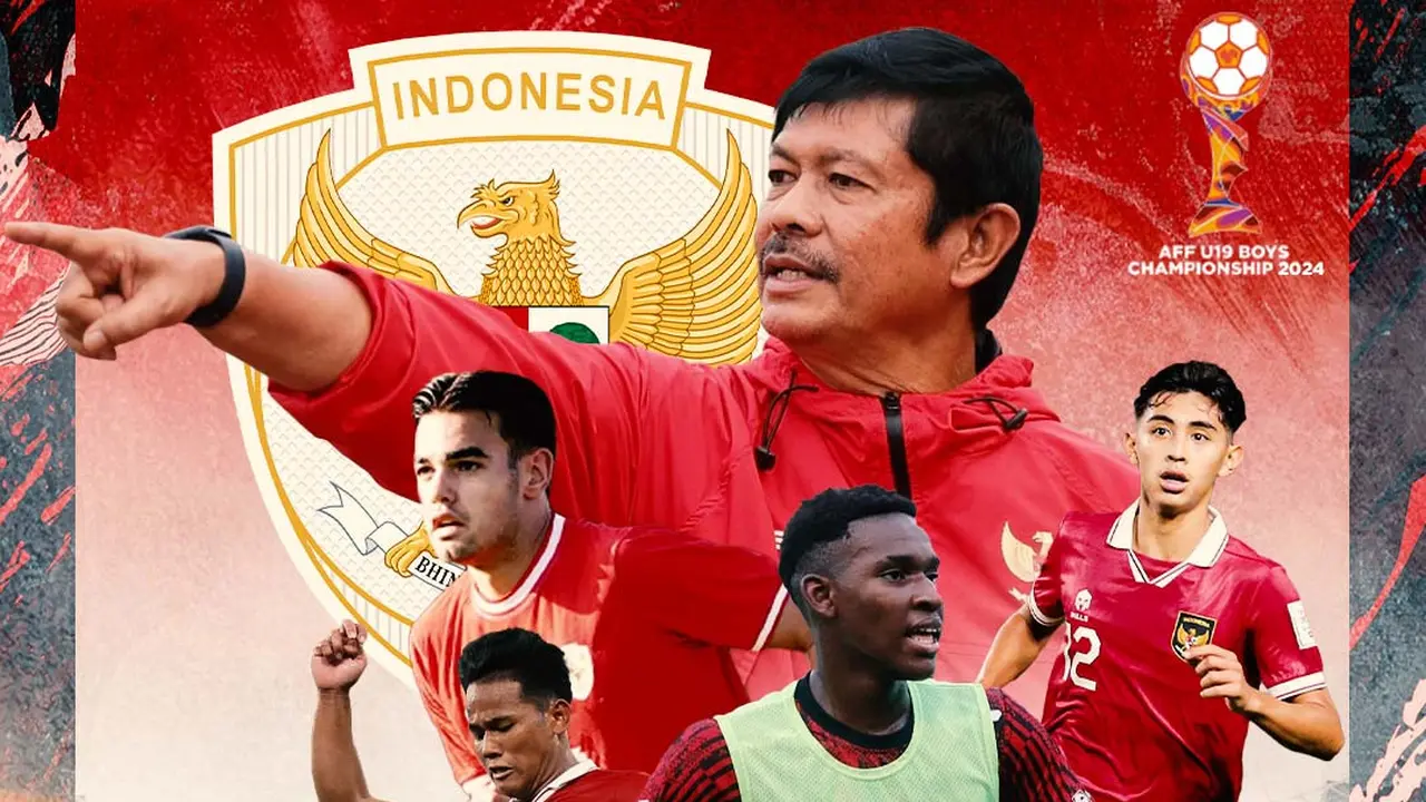 Timnas Indonesia U-19 - Ilustrasi Pelatih dan Pemain Timnas Indonesia di Piala AFF U-19 2024