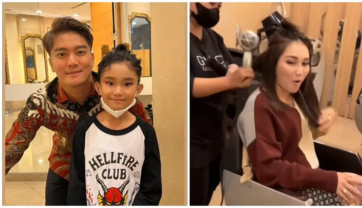 Dekat dengan Ayu Ting Ting, Boy William juga sudah dekat dengan Bilqis anak semata wayang Ayu Ting Ting. Ini adalah kebersamaan Ayu dan Boy William bareng Bilqis saat sedang persiapan sebelum hadiri pernikahan Kiky Saputri dan M Khairi. Dalam momen tersebut, Boy dan Bilqis sangat akrab, bahkan saling melempar lelucon untuk menggoda Ayu Ting Ting yang sedang didandani. Saking kompaknya, Boy dan Bilqis disebut netizen bak ayah dan anak. (Liputan6.com/IG/@mbak.asgalery)