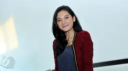 Indah Permatasari pernah bermain di film ‘Tak Kemal Maka Tak Sayang’(2010) dan After School Horror (2014). Foto diambil pada 26 Mei 2015 (Liputan6.com/Panji Diksana).