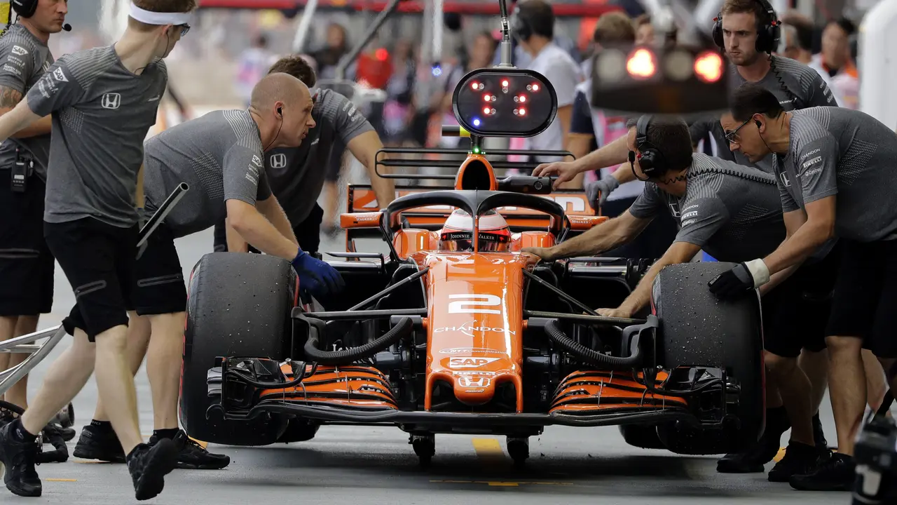 F1, F1 Singapura, Pit Area F1