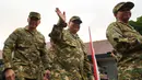 Menurut dia, retreat ini merupakan ‘The Military Way’. (AP Photo/Achmad Ibrahim)
