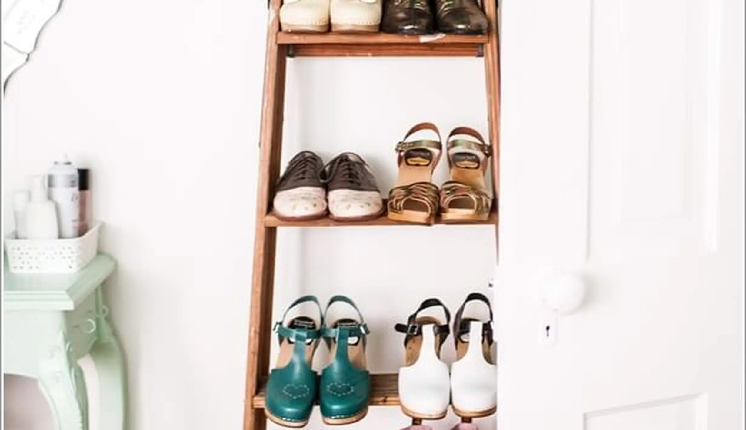 Inspirasi Tempat Sepatu Unik & Kreatif Wajib Kamu Coba di Rumah