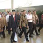 Presiden Joko Widodo (Jokowi) meresmikan Bandara Sultan Thaha, Jambi, Kamis (21/7/2016). 