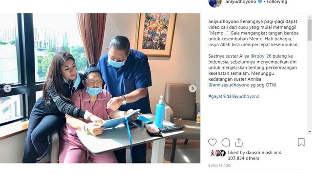 Ani Yudhoyono (Foto: Instagram)