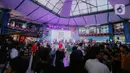 Acara ini menyajikan berbagai macam keseruan mulai dari kegiatan menarik seperti parade, jersey auction, fun games, penampilan musik dari penyanyi ternama dan juga ngobrol bareng pemain legenda Premier League. (Liputan6.com/Faizal Fanani)