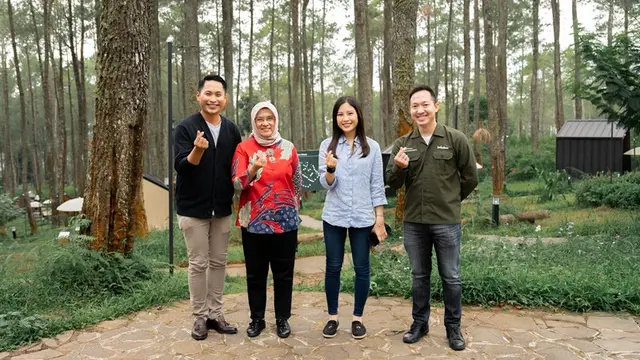 Wamenparekraf Dukung Akomodasi Kabin Modular Berbasis  Teknologi yang Berkonsep Menyatu dengan Alam