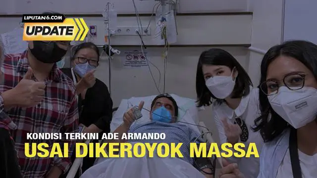 Dosen Universitas Indonesia (UI) sekaligus pegiat media sosial, Ade Armando kini dalam perawatan intensif Rumah Sakit Siloam, Jakarta usai dikeroyok sejumlah orang hingga babak belur saat berada di tengah-tengah massa aksi demo di depan Gedung DPR, S...