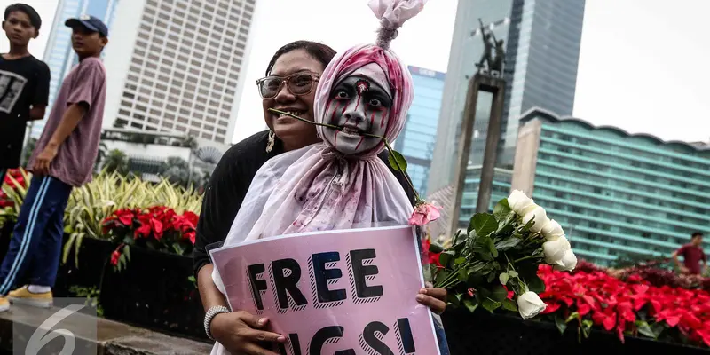 20161113- Aksi Berpelukan Bersama di Car Free Day-Jakarta- Faizal Fanani