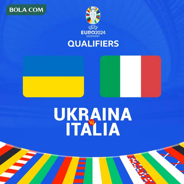 Kualifikasi Piala Eropa 2024 - Ukraina Vs Italia