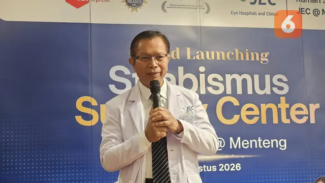 Dokter Spesialis Mata Konsultan Pediatric Ophthalmology & Strabismus sekaligus Ketua Layanan Pediatric Ophthalmology & Strabismus JEC Eye Hospitals and Clinics, Dr. Gusti G. Suardana, SpM(K) (Foto: Aditya Eka Prawira/Liputan6.com)