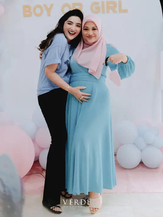 Acara Gender Reveal Aurel (Instagram/ashanty_ash)