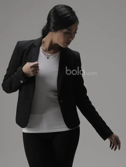 Tetapi Venilia Agik tak mau berpuas diri, mojong kelahiran Samarinda itu bertekad untuk terus memperbaiki kemampuannya. (Bola.com/Vitalis Yogi Trisna)