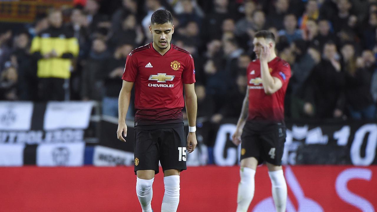 Manchester United Tumbang di Markas Valencia