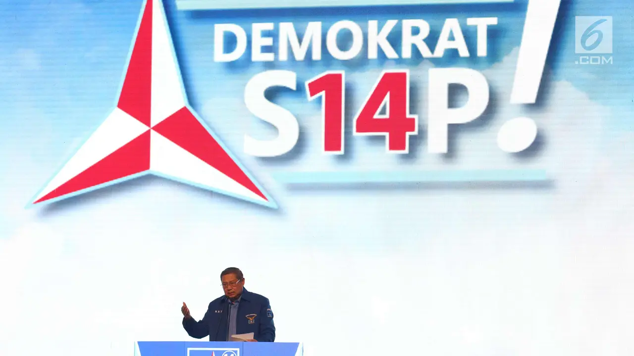 Presiden Jokowi Hadiri Rapimnas Partai Demokrat 2018