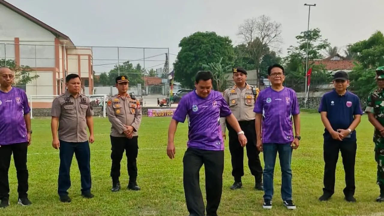 Junior League Tangerang Digelar, Sekda : Cari Bibir Unggul Atlek Sepak Bola