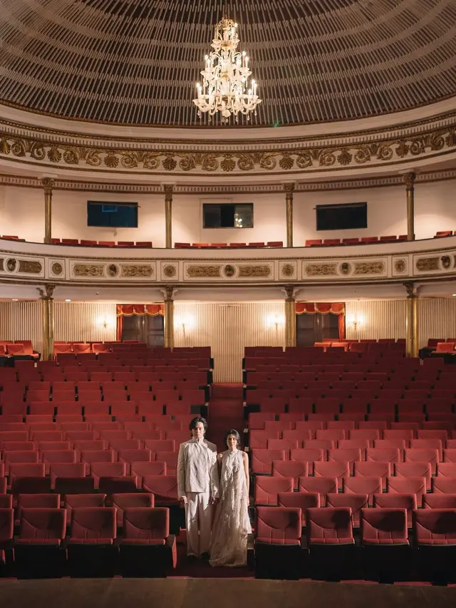 Potret Prewedding Angga Yunanda dan Shenina Cinnamon. (instagram/angga/sheninacinnamon)