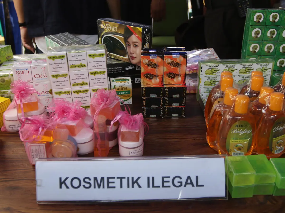 BPOM seringkali mengadakan sidak dan menemukan kosmetik ilegal