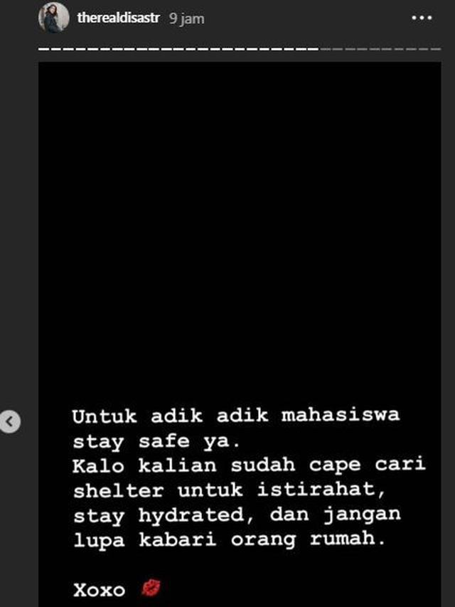 7 Selebriti Ini Tunjukan Dukungan Ke Mahasiswa Saat Demo DPR